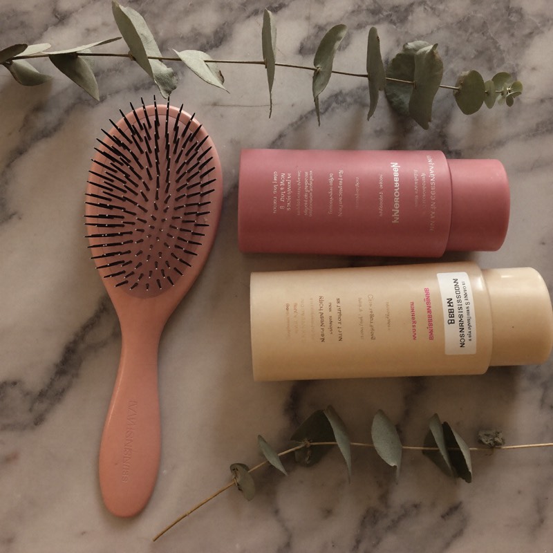 Salon product flatlay